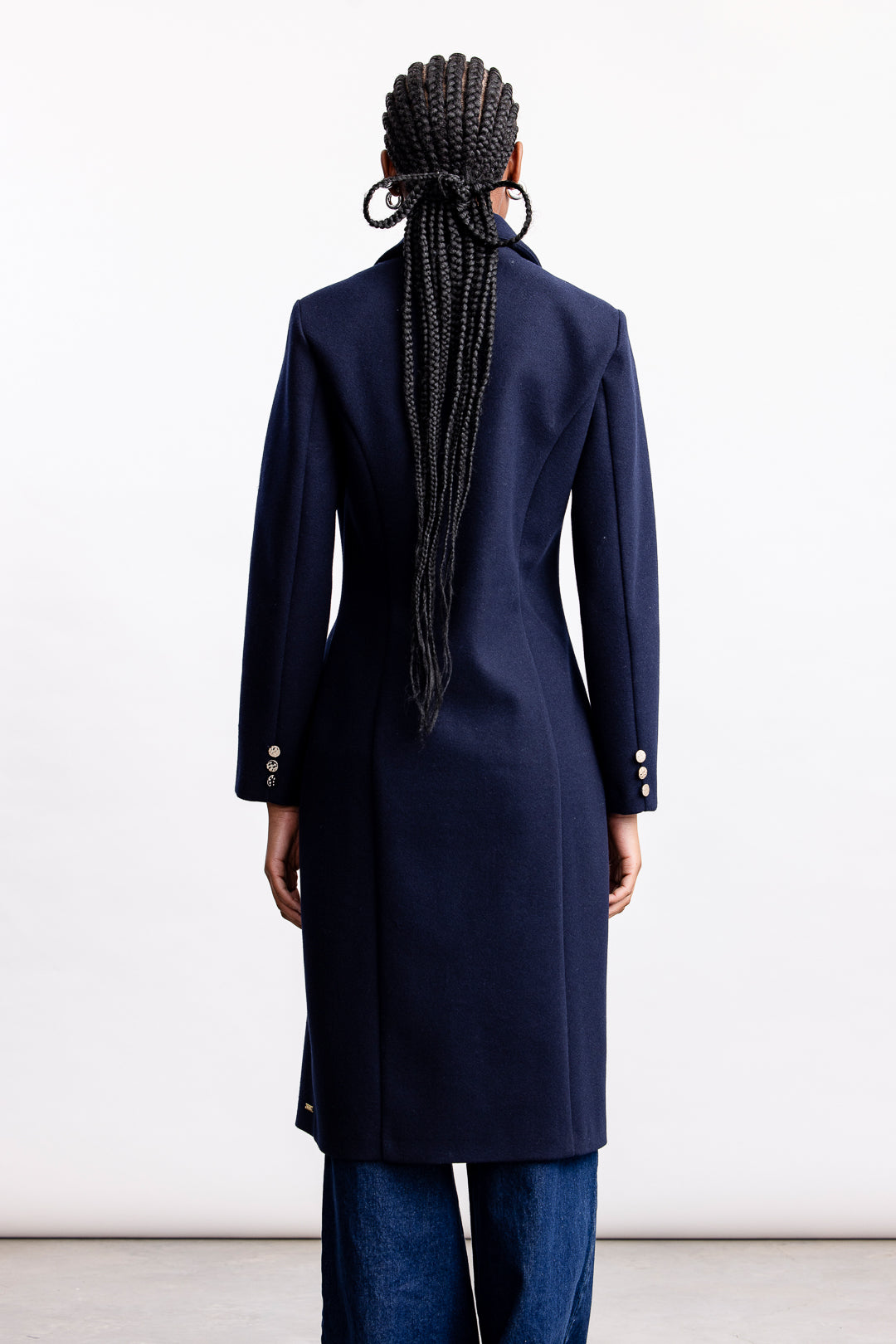 Brooke Melton Coat _ 164840 _ Navy