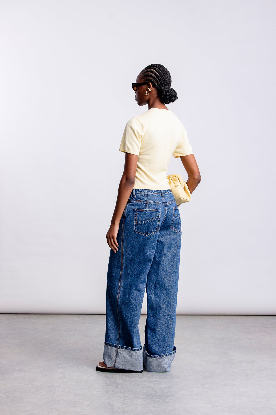 Siki Fitted Knit Top _ 163190 _ Yellow