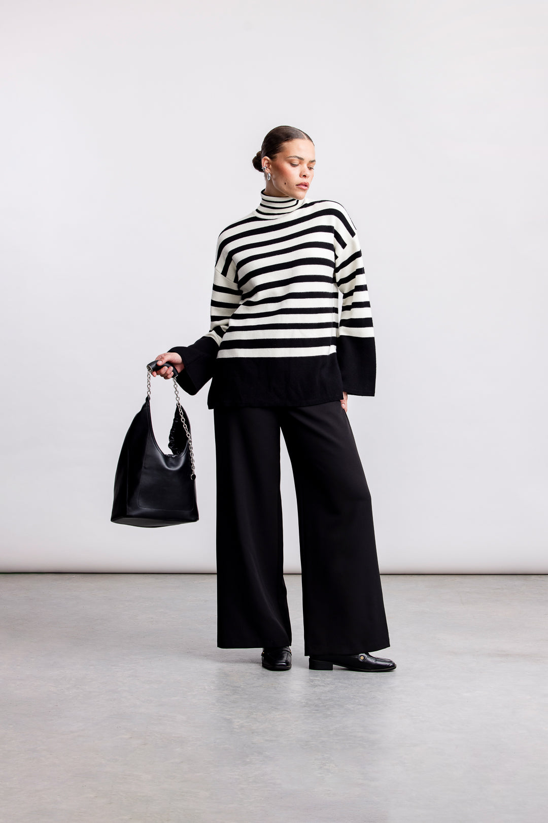 Jade Oversized Poloneck _ 161901 _ White