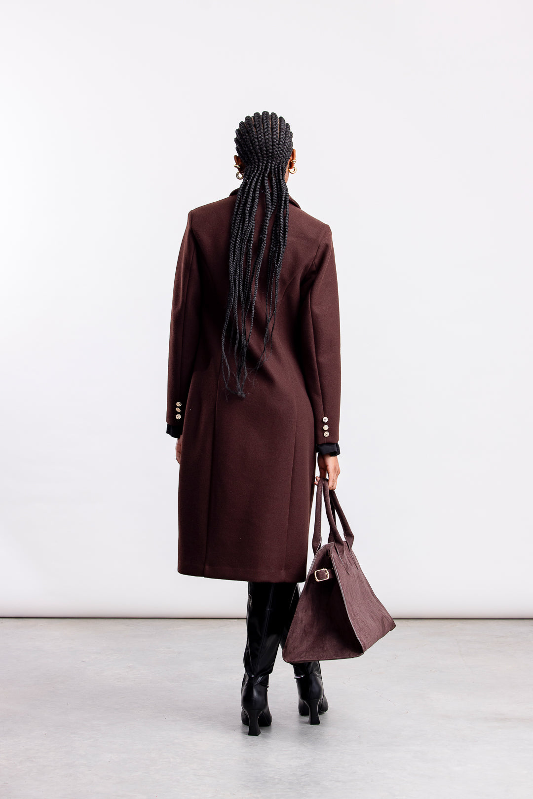 Brooke Melton Coat _ 160118 _ Chocolate