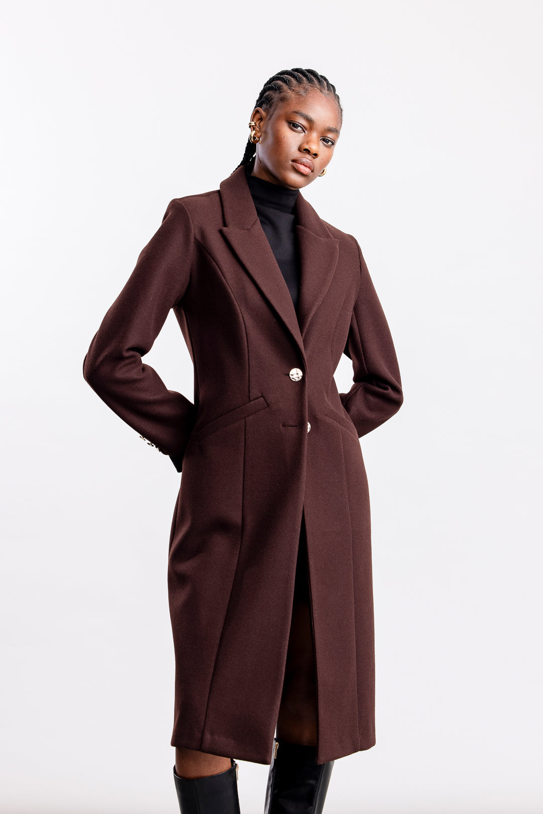 Brooke Melton Coat _ 160118 _ Chocolate