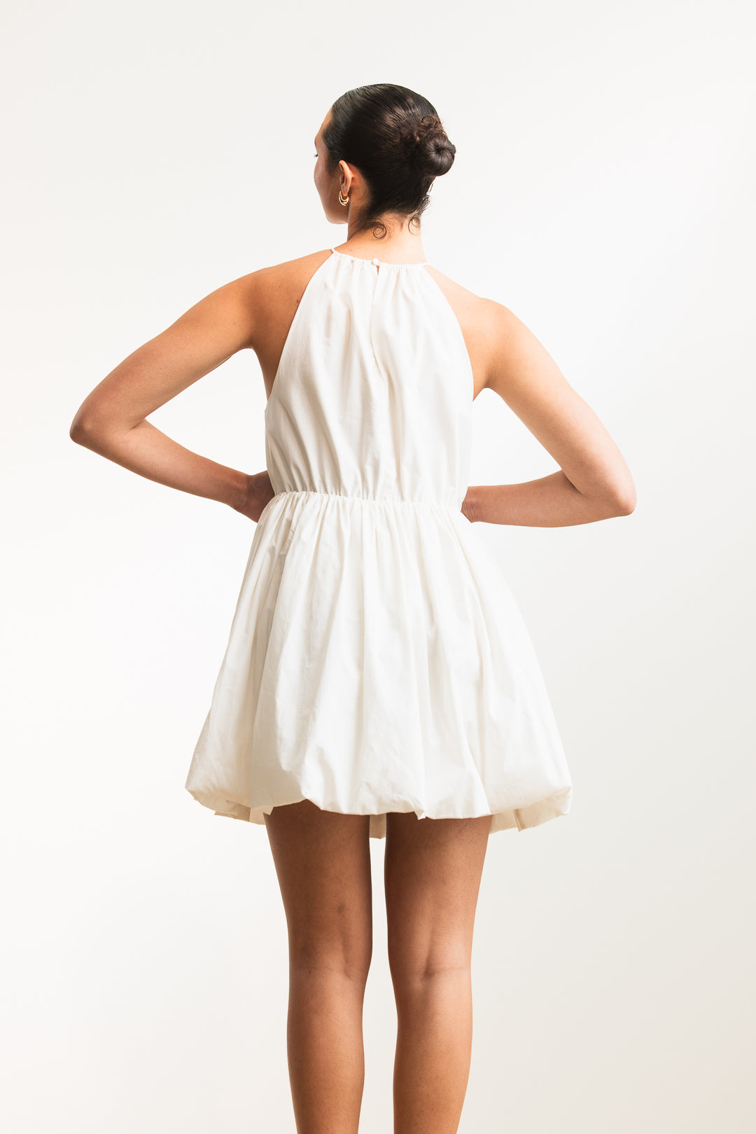 Carina Tie Front Mini _ 173164 _ White