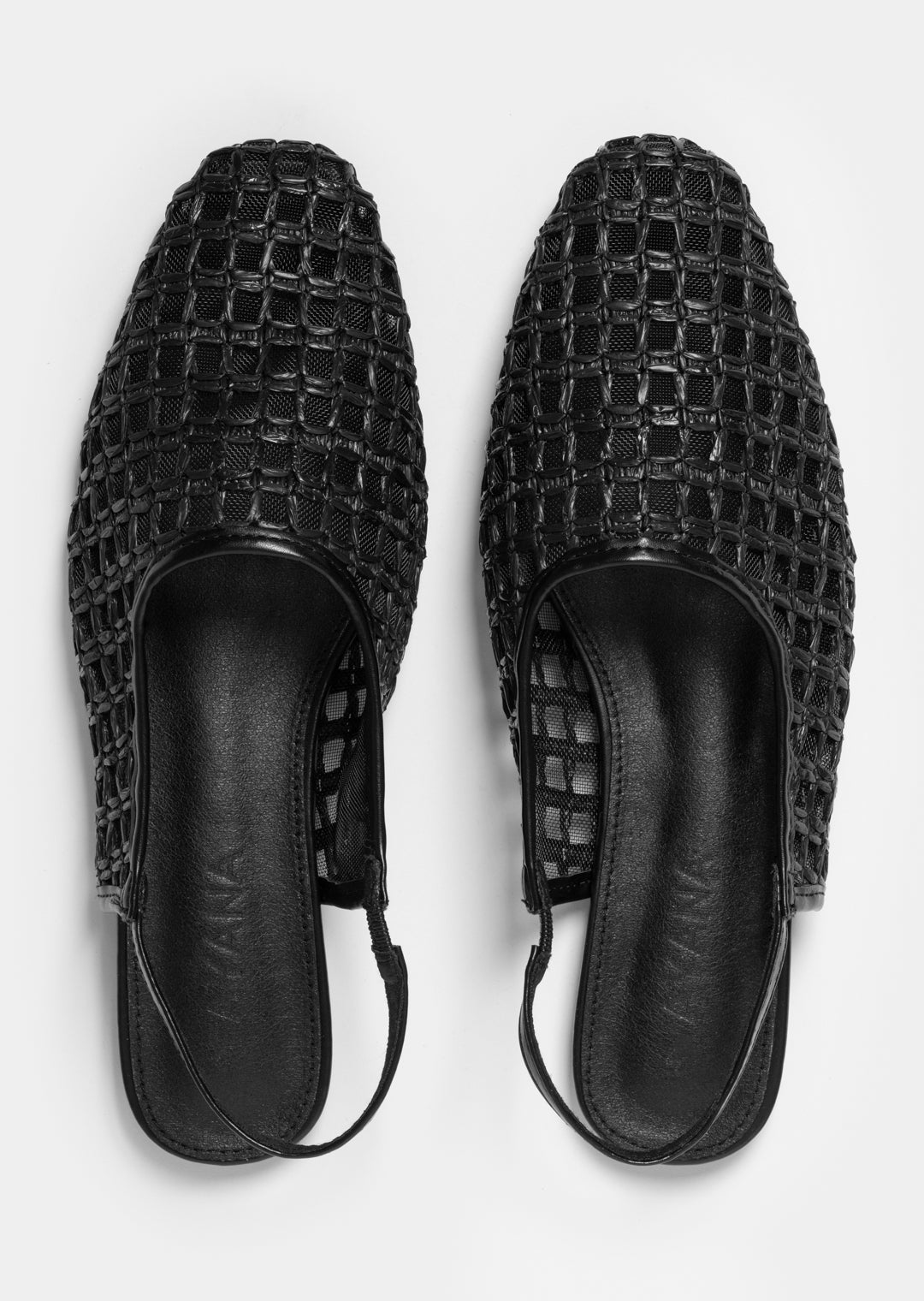 Keletso Weave Slingback _ 166016 _ Black Texture
