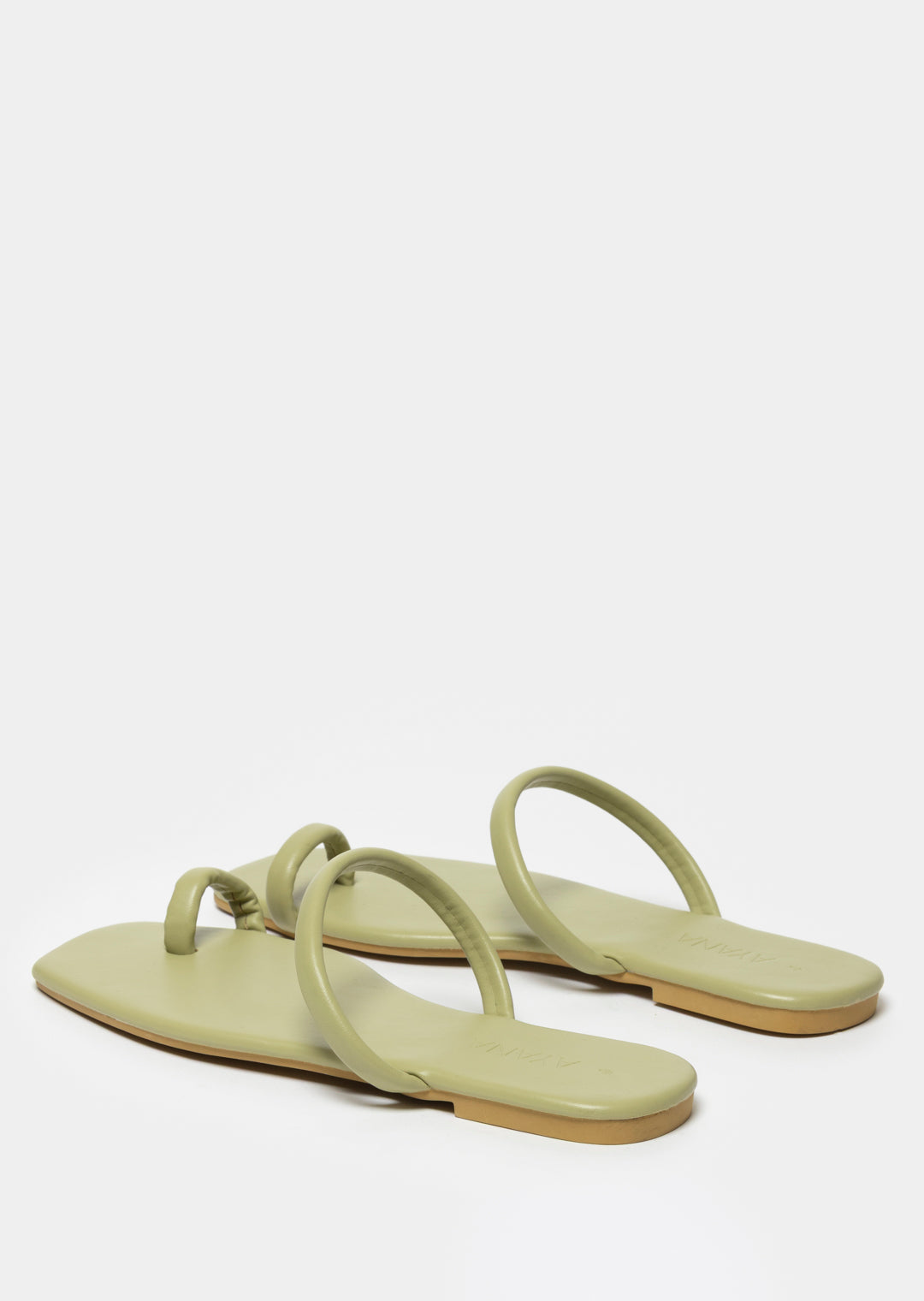 Fera Slide In Sandals _ 168070 _ Sage