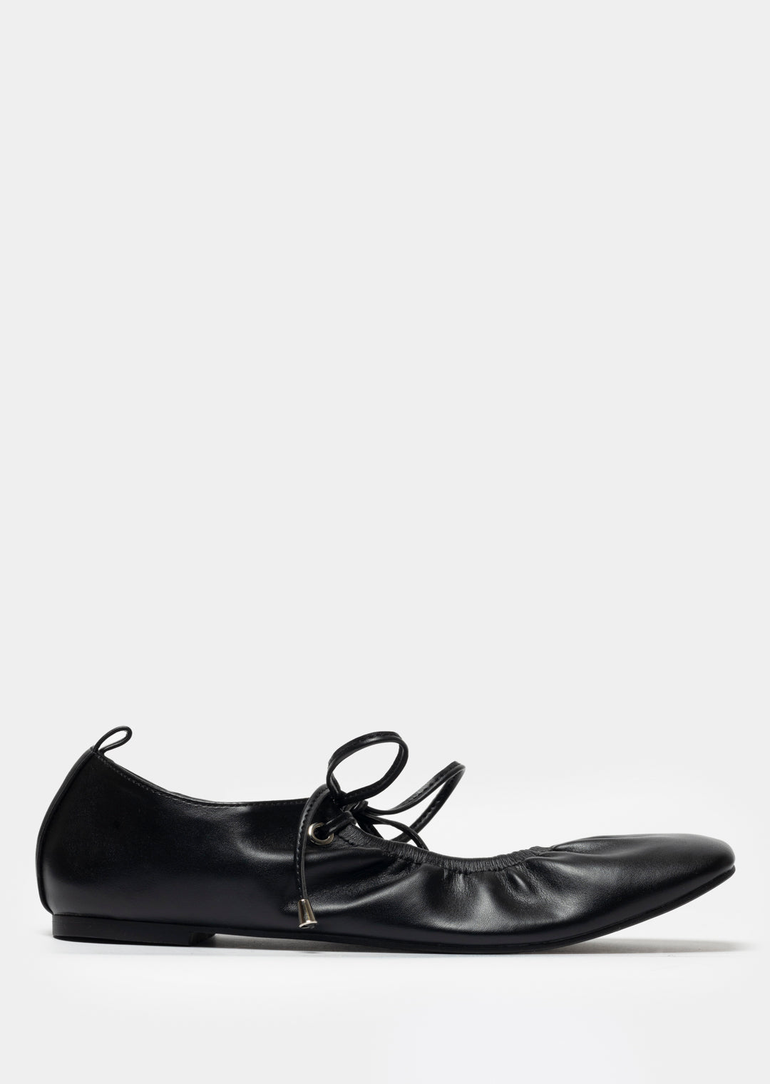 Hannah Tie-Up Pump _ 167901 _ Black Grindel