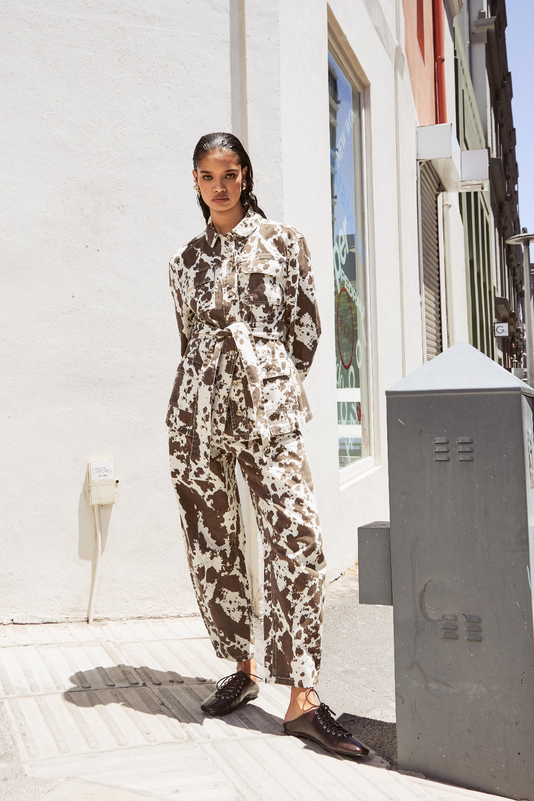 Phillipine Lace-Up Mule