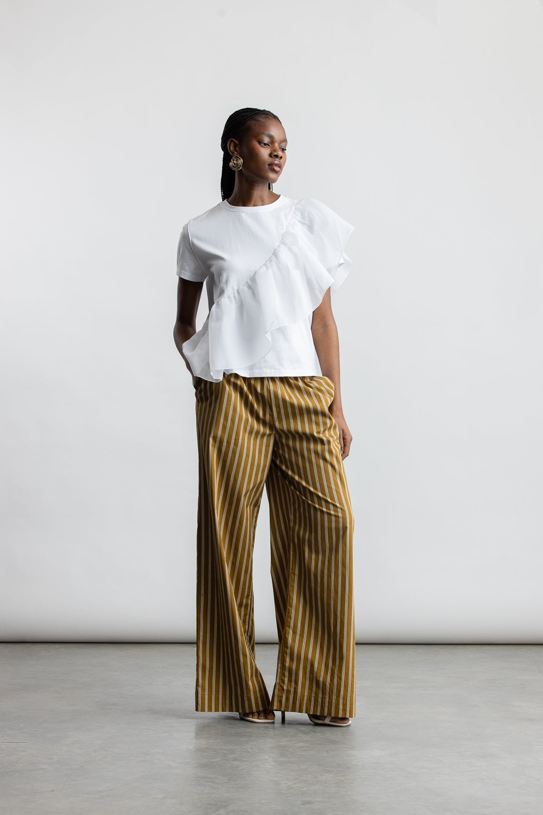 Sibongile Combo Tee _ 170743 _ White