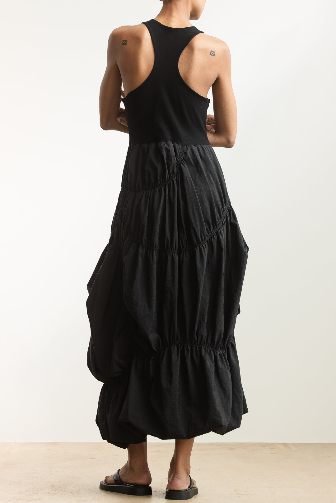 Molobane Ruched Detail Dress