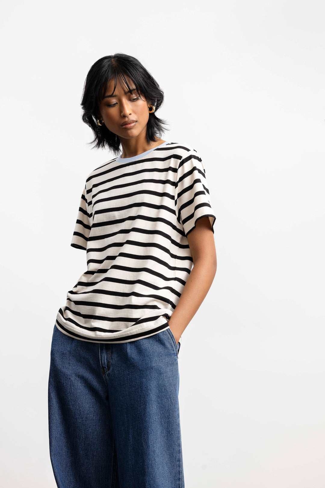 Jesse Stripe Tee _ 167958 _ Assorted