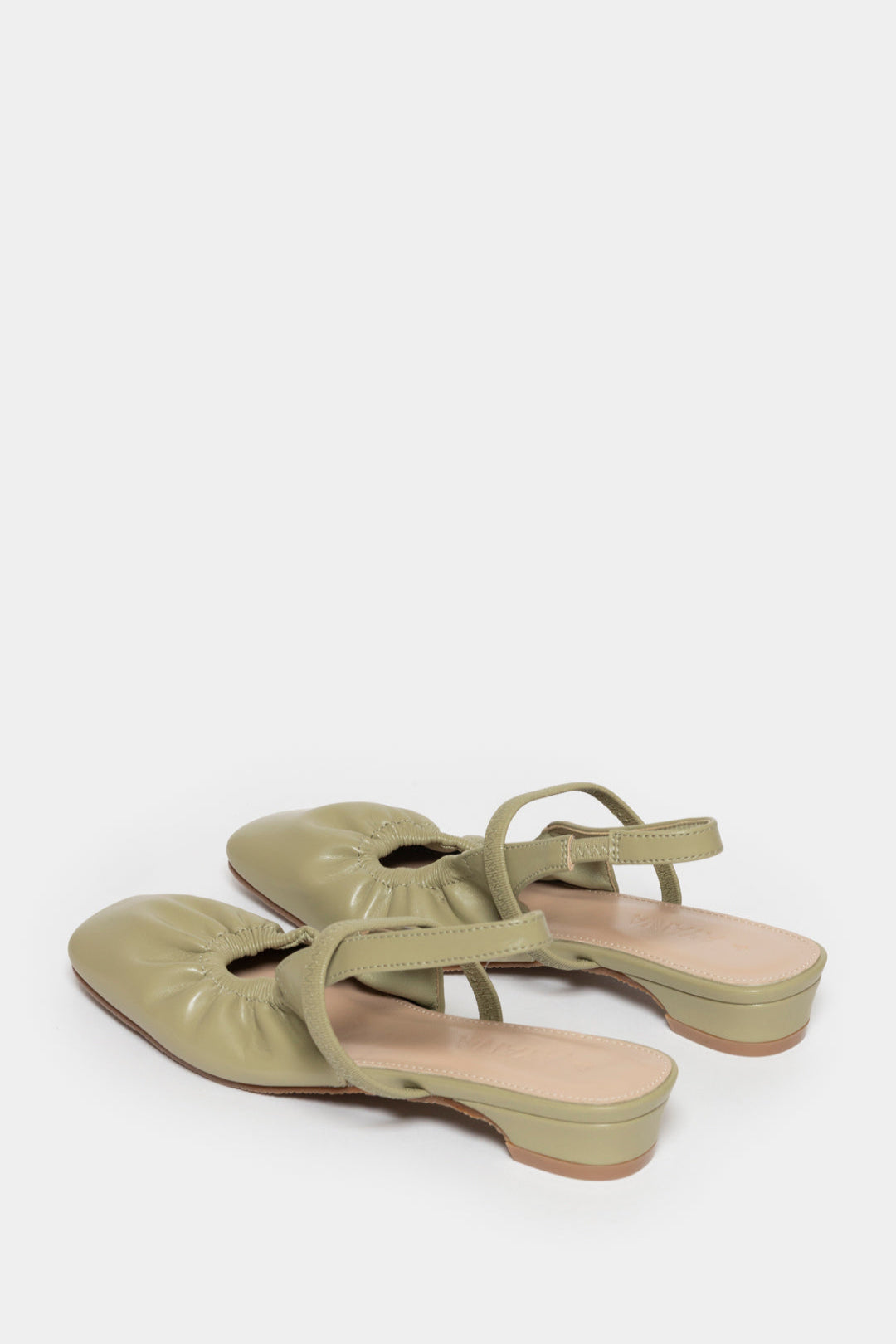 Ayanda Flat Slingback Shoe _ 168060 _ Sage