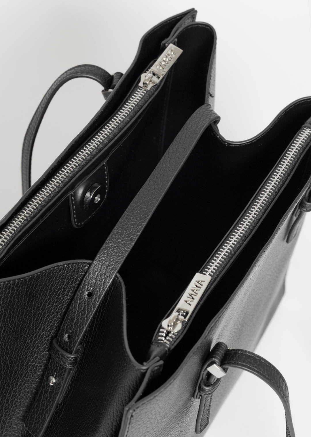 Lufuno Smart Tote _ 167855 _ Black Texture