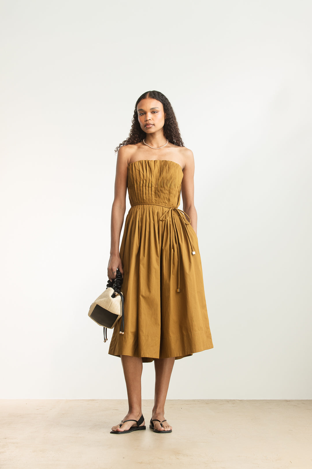 Vuyokazi Knife Pleat Dress