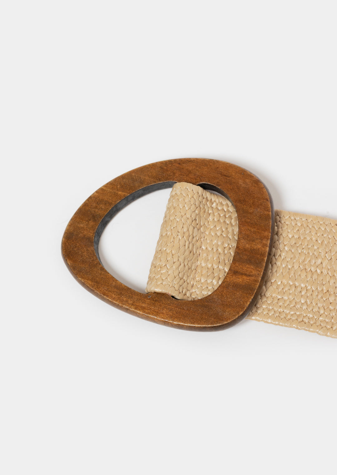 Kitso Raffia Belt _ 170261 _ Ecru