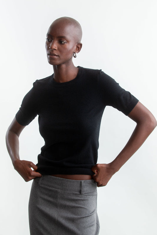 Lucy Ballerina Sleeve _ 157252 _ Black Texture