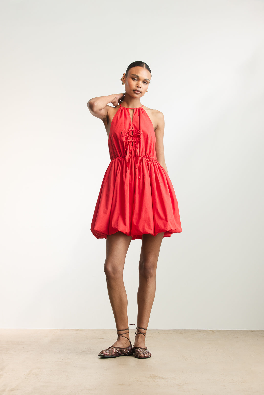 Motlalepule Bubble Hem Mini – AYANA
