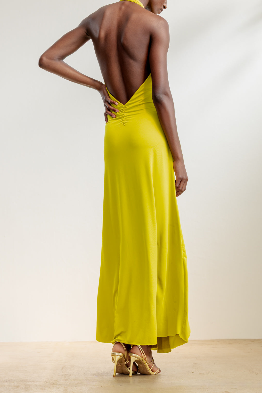 Sinothile Draped Maxi Dress