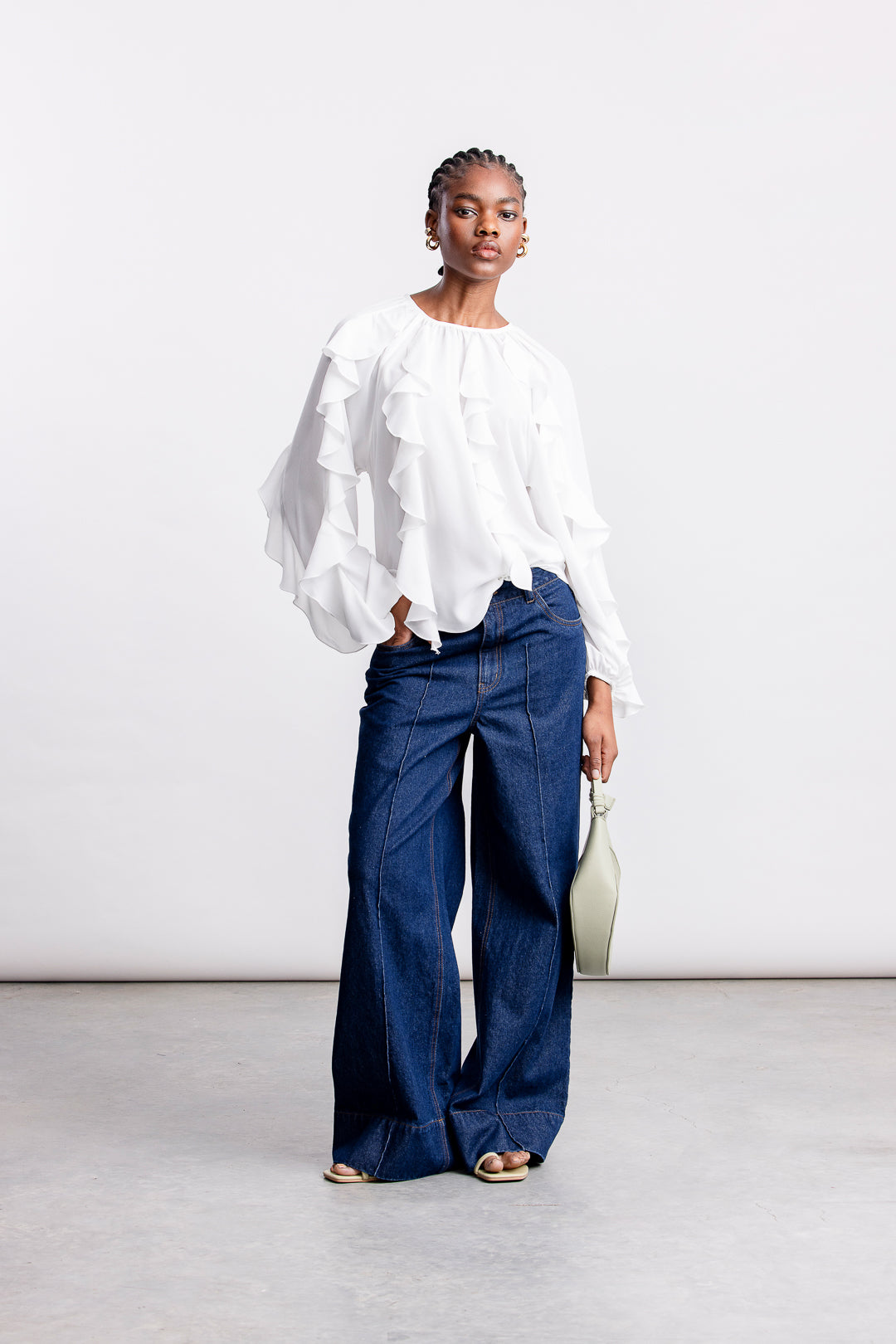 Eli Frill Blouse _ 163830 _ Ecru