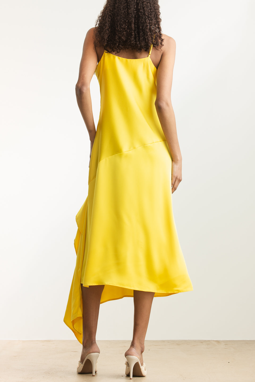 Alani Asymmetrical Slip Dress