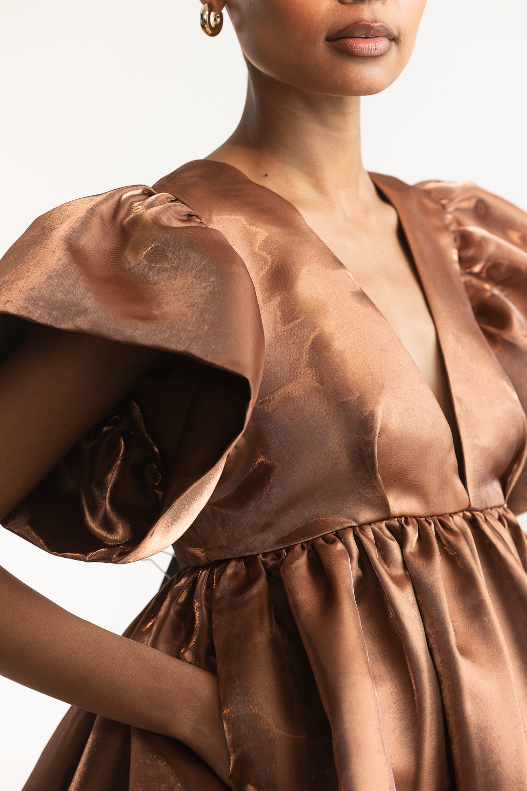 Sharlotte Babydoll Mini Dress