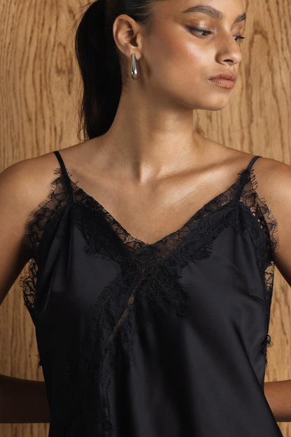 Sesihle Assymetric Lace Top