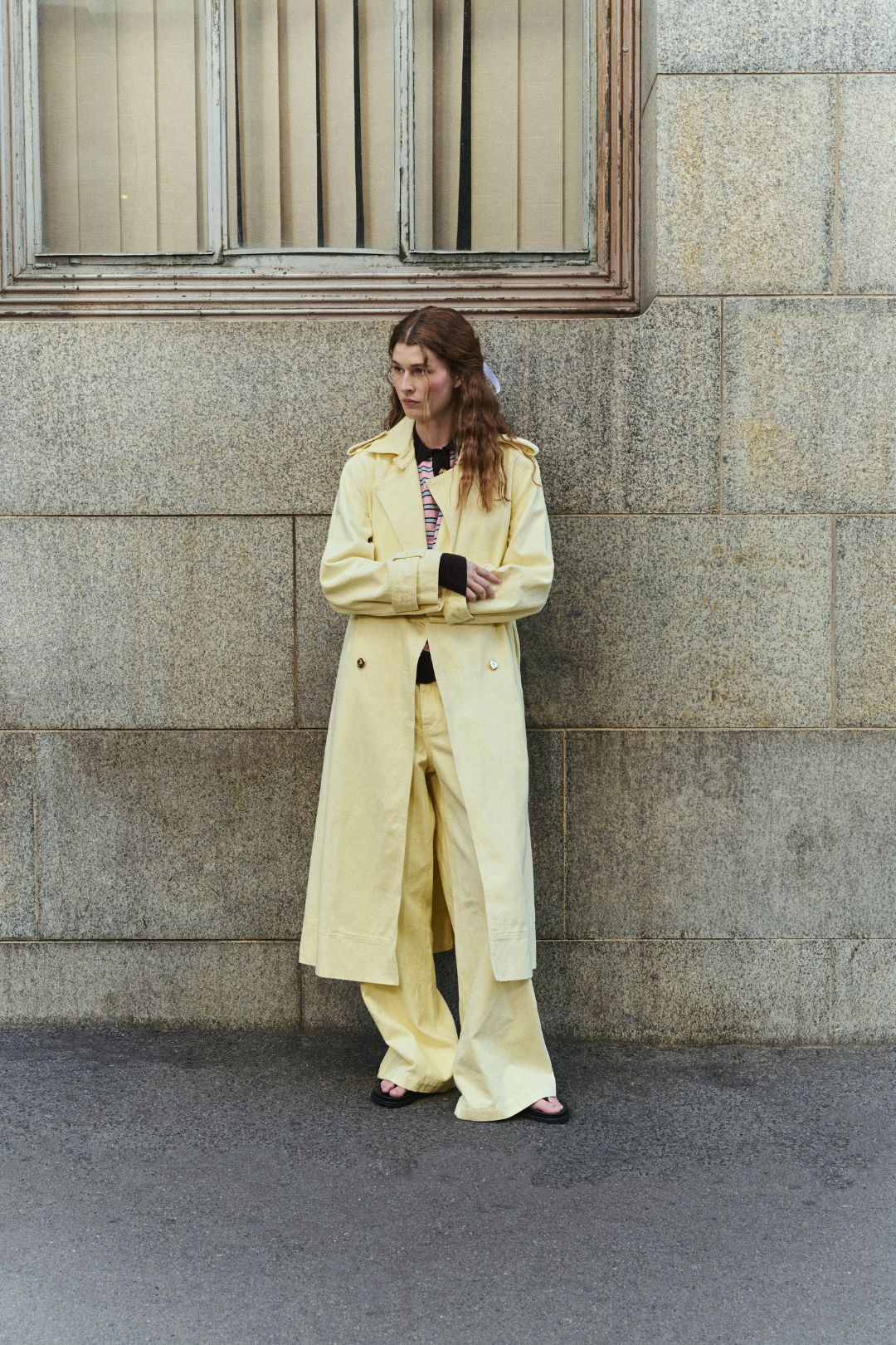 Simone Denim Trench