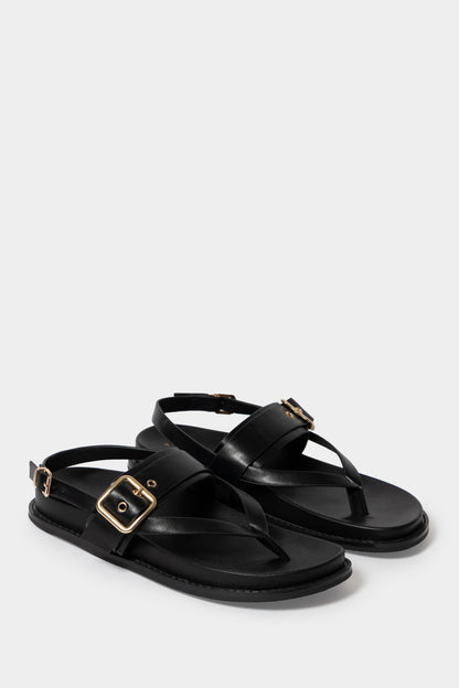 Abby Toe-Thong Sling-Backs