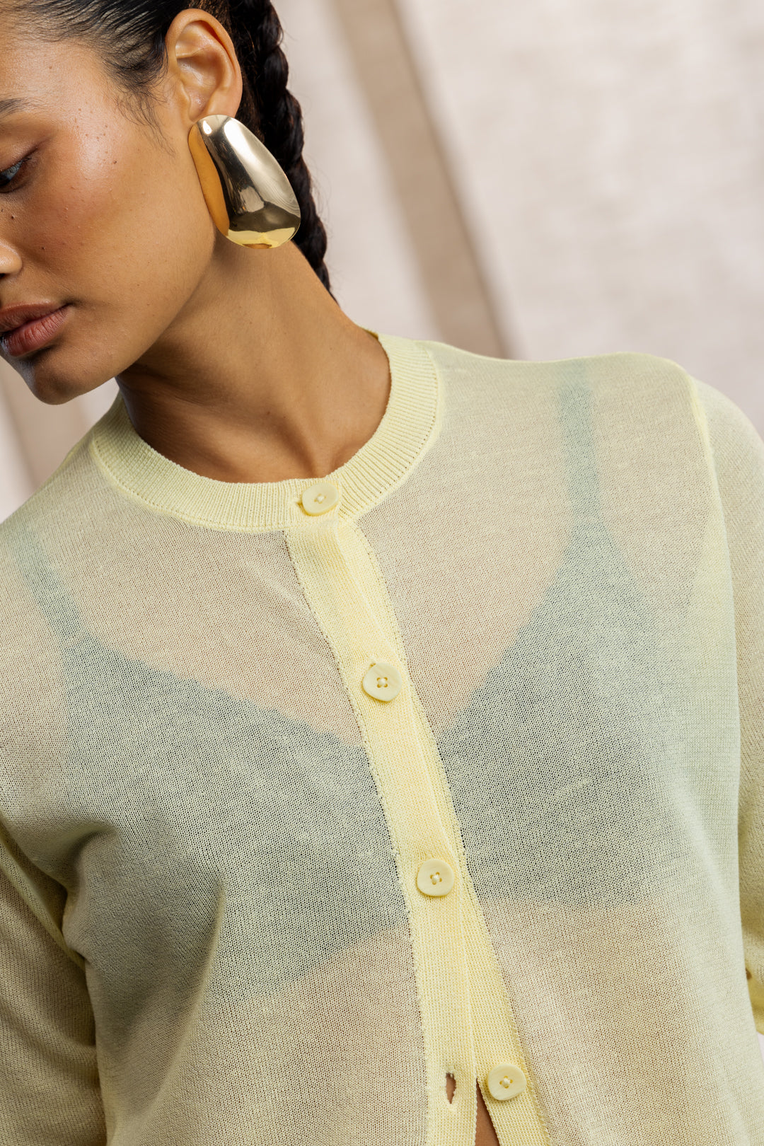 Jordyn Sheer Knit Cardigan
