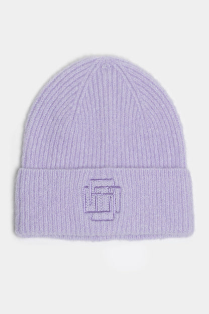 Thalita Rib Beanie _ 163285 _ Lilac