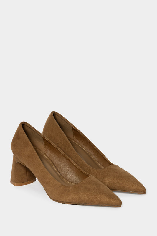 Ruané Block Court Heel