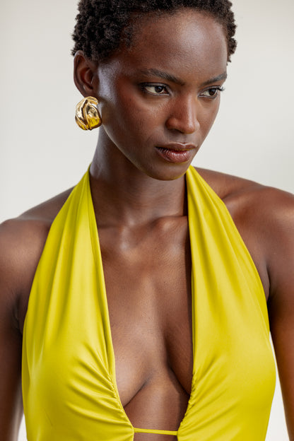 Sinothile Draped Maxi Dress