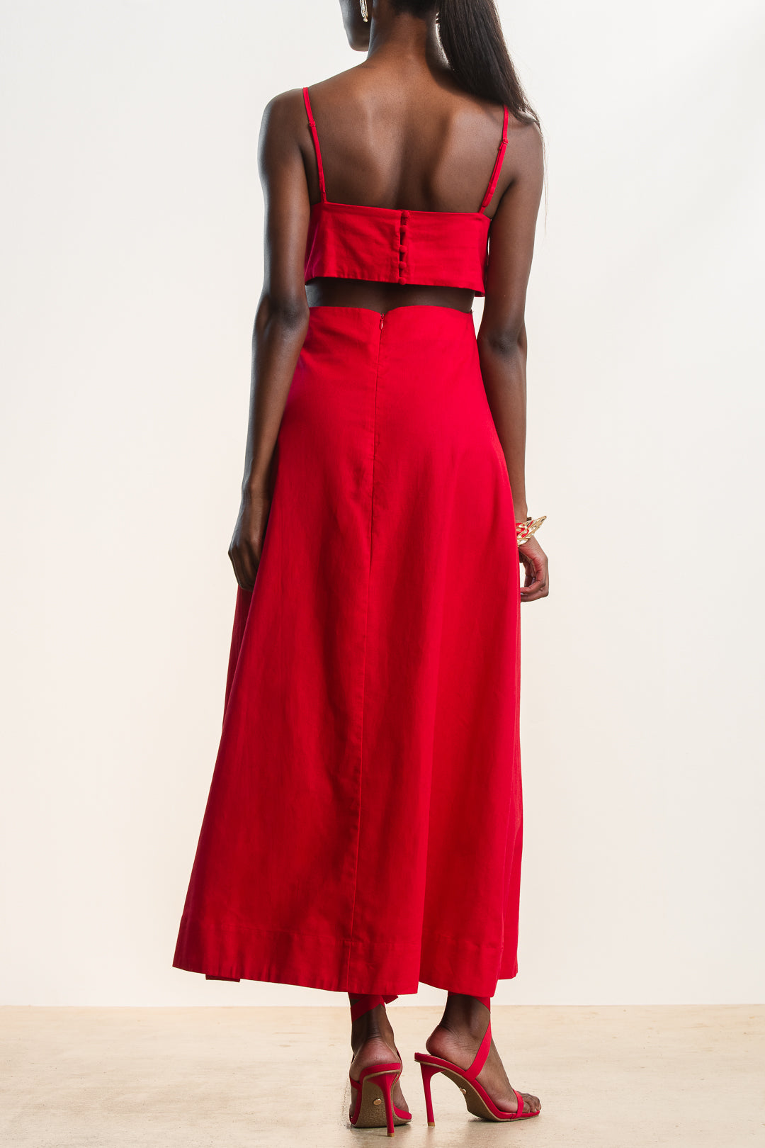 Teresa Cutout Midi Dress