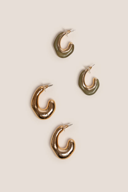 Nwabisa 2-Pack Statement Earrings