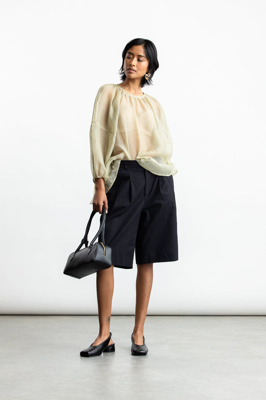 Lebohang Bermuda Shorts _ 167883 _ Black Texture