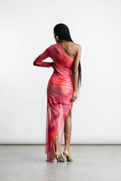 Tameron Mesh One Shoulder