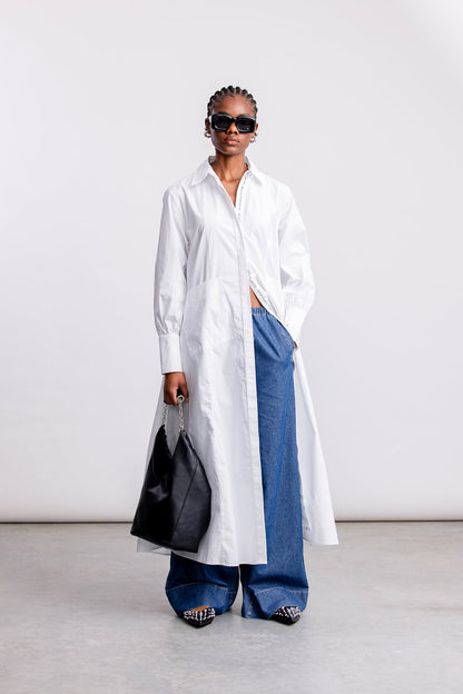 Sheri-Lee Shirt Dress _ 163381 _ White