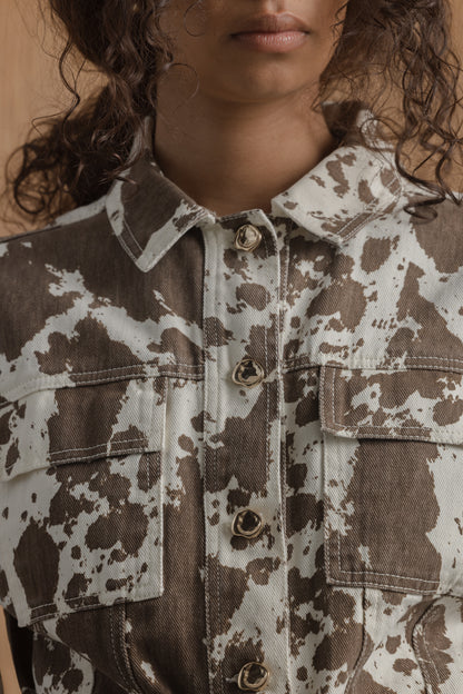 Avaria Longer Length Denim Jacket