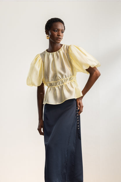 Elelwani Bubble Sleeve Top