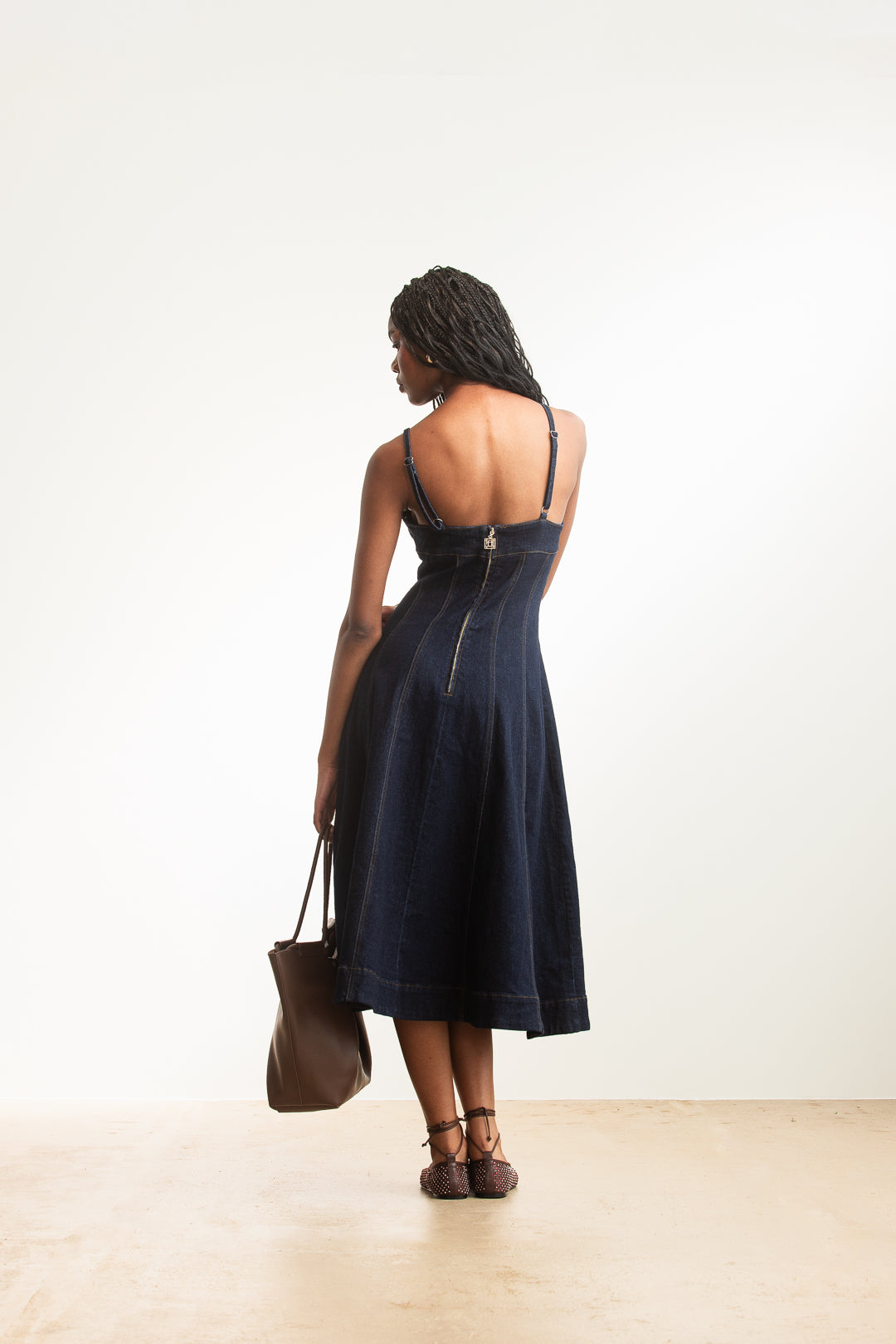 Tumiso Denim Fit & Flare – AYANA