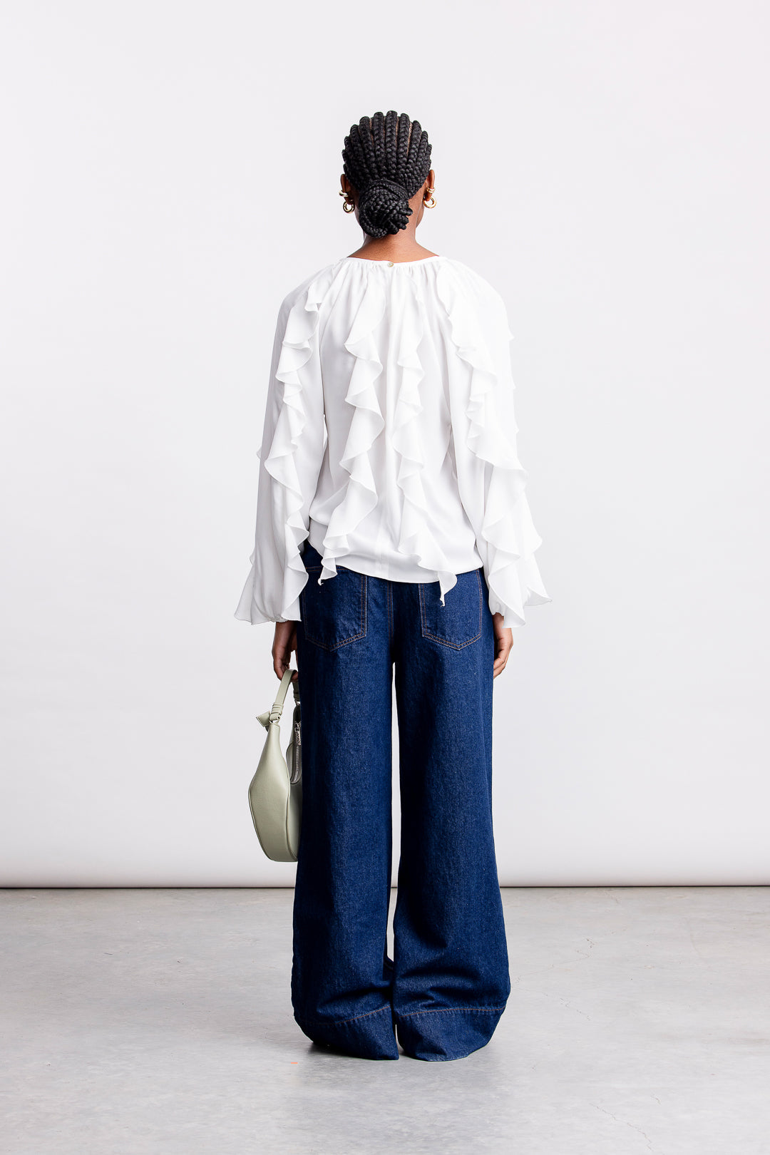 Eli Frill Blouse _ 163830 _ Ecru