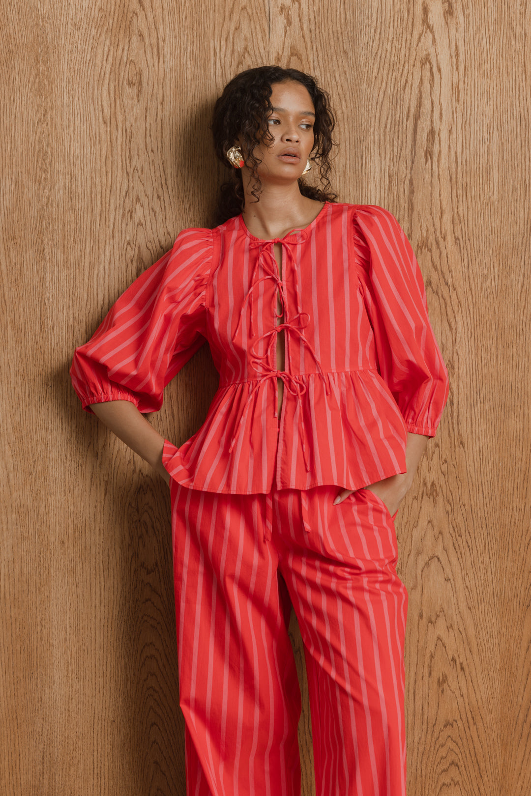 Asiphe Peplum Blouse