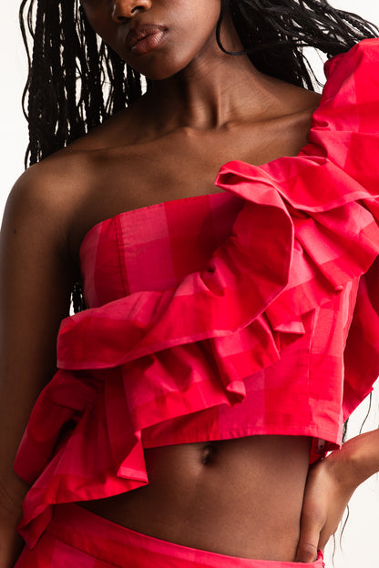 Nosipho Frill Detail Boobtube