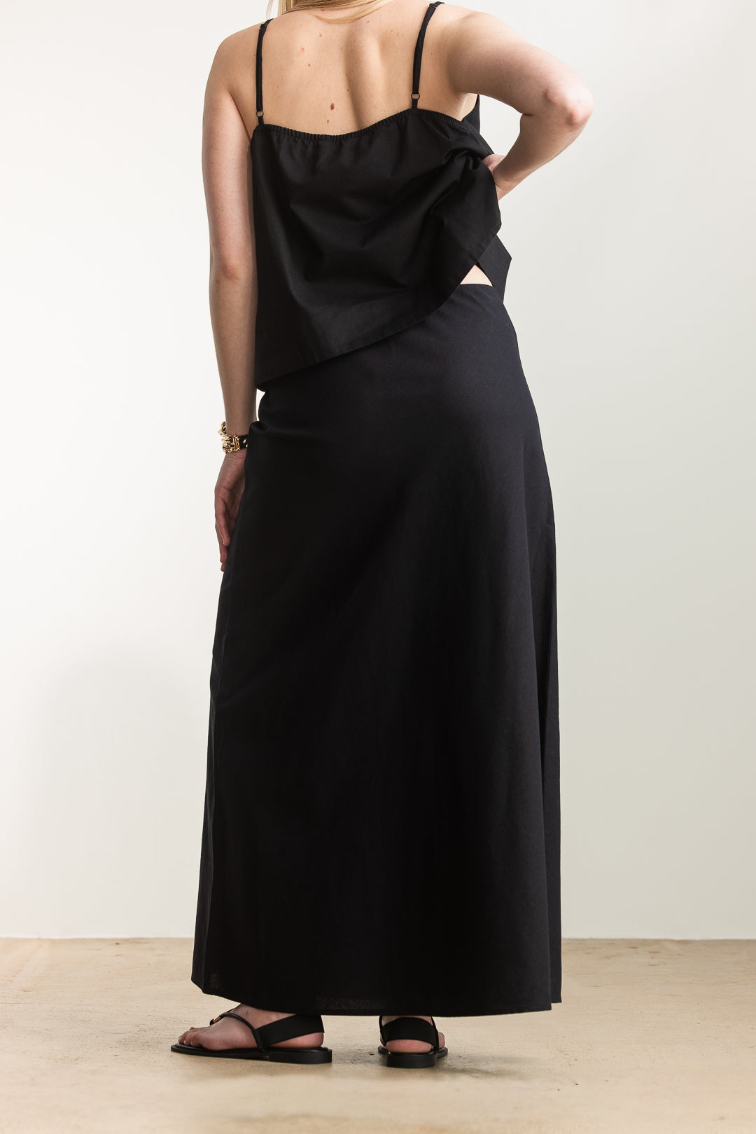 Amanda A-Line Maxi Skirt