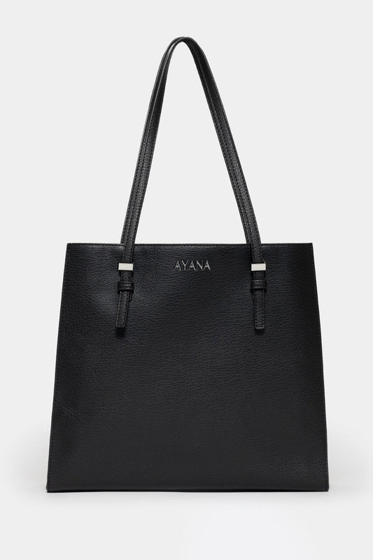 Lufuno Smart Tote _ 167855 _ Black Texture