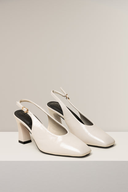 Sikelelwe Block Slingback Heel
