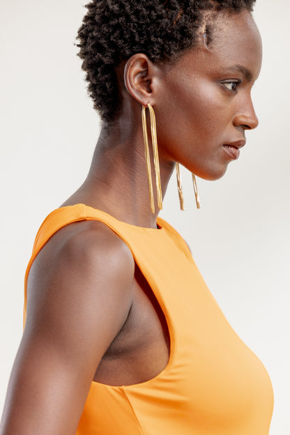 Camille Boat Neck Maxi