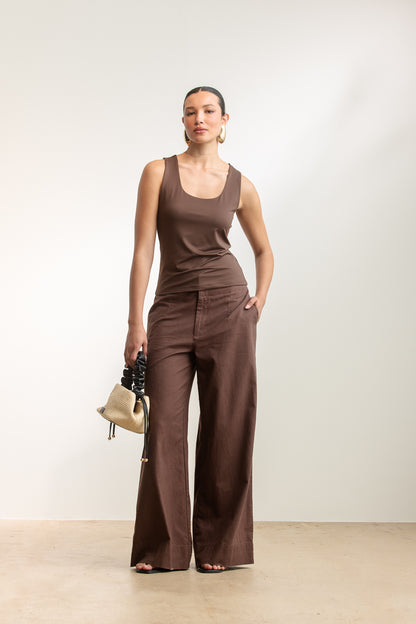 Ilhaam Structured Straight Leg