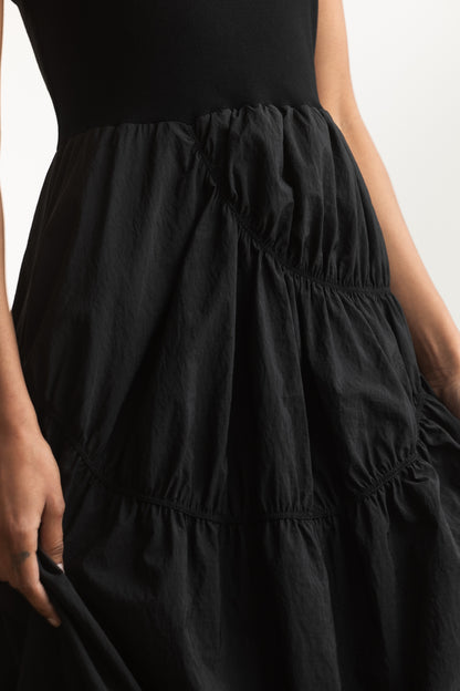 Molobane Ruched Detail Dress