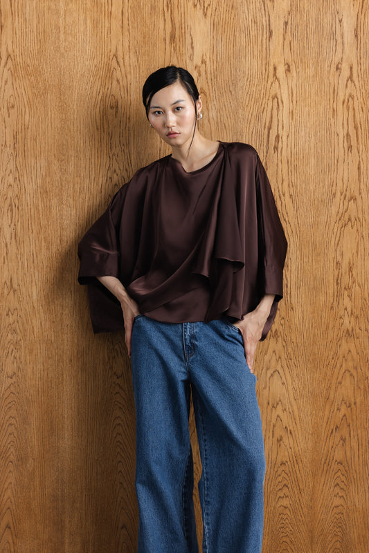 Silindile Draped Blouse