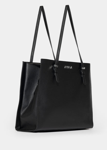 Lufuno Smart Tote _ 167855 _ Black Texture