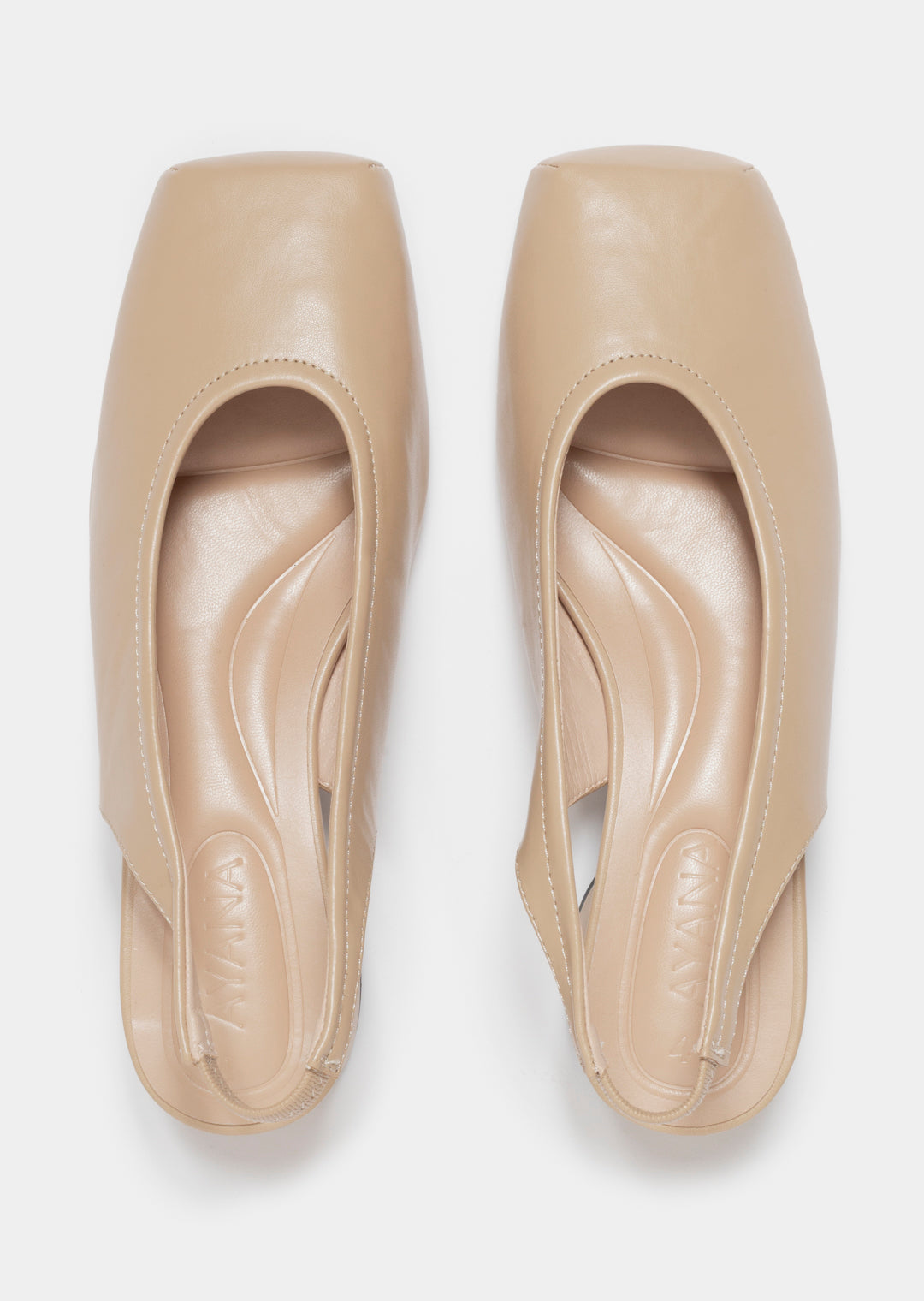 Kiria Square Toe Heel _ 168226 _ Tan